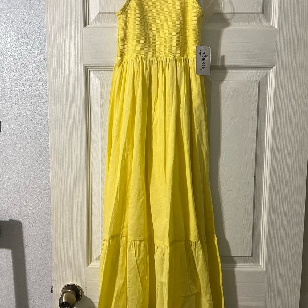 Sunny Yellow Kids Dress